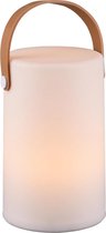 REALITY ARUBA - Tafellamp - Wit - incl. 1x SMD 1W - Oplaadbaar - Snoerloos - Buitenverlichting - IP44