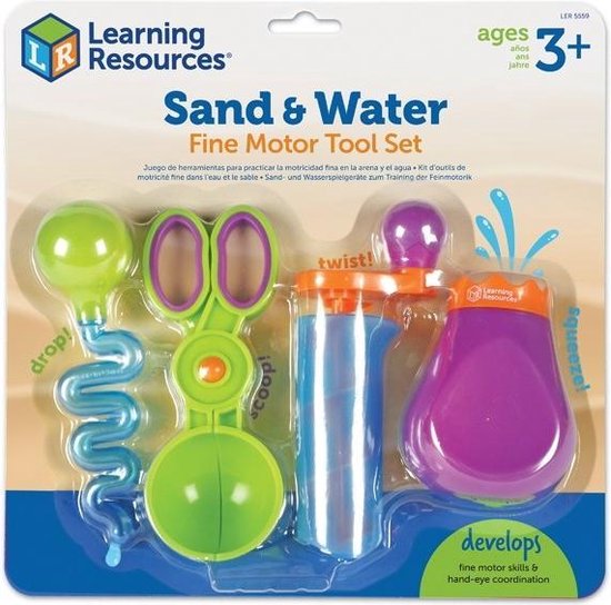 Afbeelding van het spel Fijne motoriek zand en water set