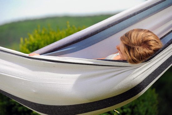 Amazonas Hangmat Apollo Set marine -Eenpersoons hangmat met standaard