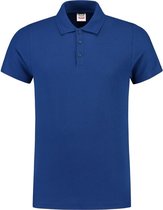 Tricorp Poloshirt fitted - Casual - 201005 - Royalblauw - maat XS