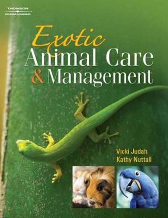 Exotic Animal Care and Management 9781418041984 Vicki Judah