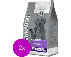 Denkadog Senior Croc Rund&Vis&Kip - Hondenvoer - 2 x 2.5 kg