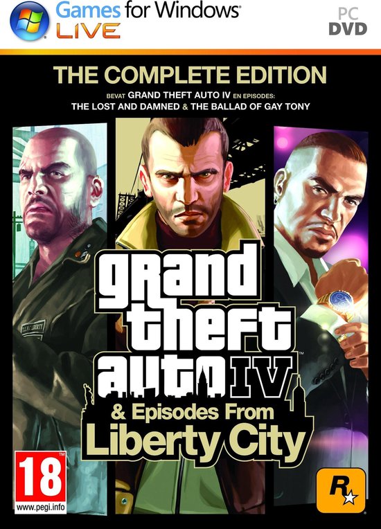 Grand Theft Auto IV (GTA IV) – Complete Edition – PC