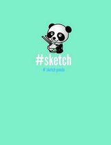 #sketch Panda (Trendy Sketch Book)