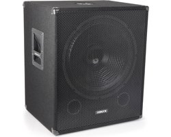 Vonyx SMWBA18 actieve Subwoofer 18 1000W met uitgangen voor 2 tops.