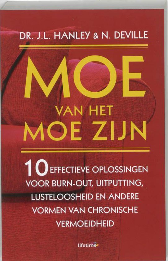 Cover van het boek 'Moe van het moe zijn'