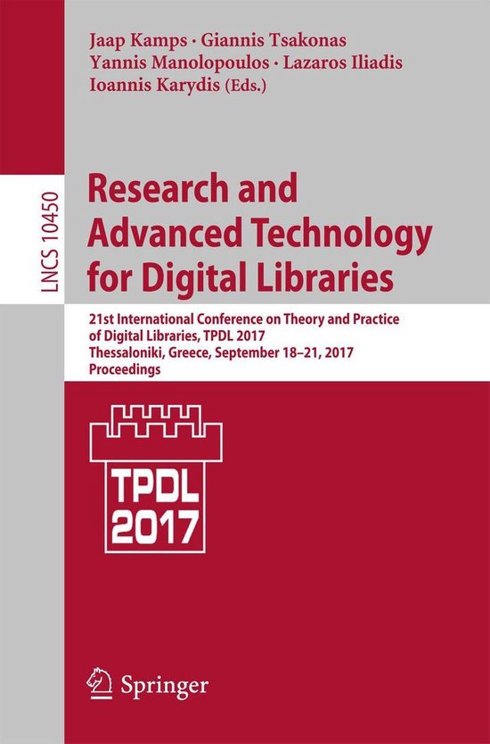 Springer Nature Proceedings Computer Science - Research and  ... - cover