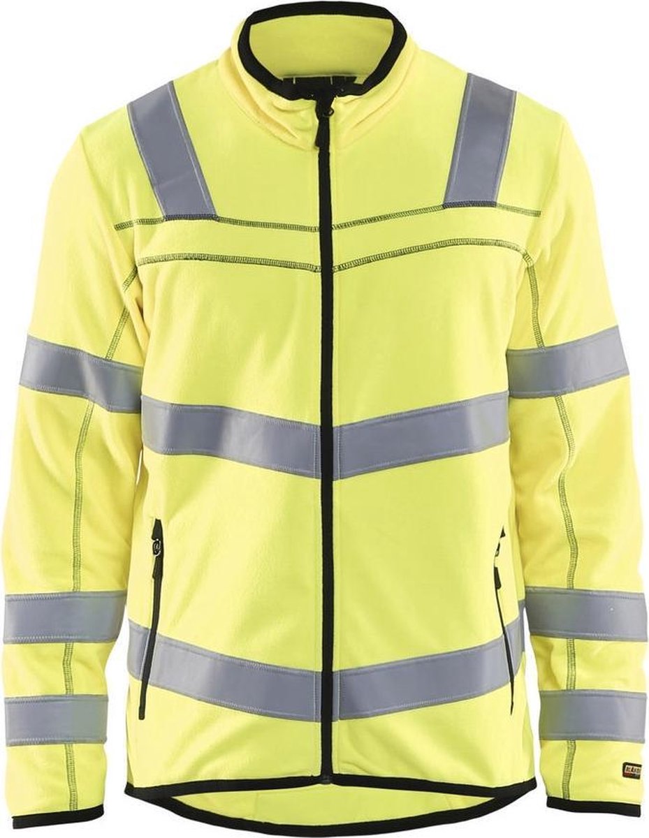 Blåkläder 4941-1010 Microfleecevest High Vis Geel maat S