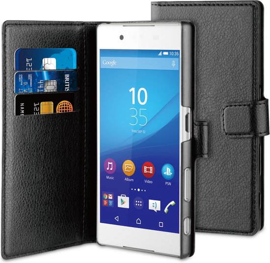 Sony Xperia Z5 Wallet Case Zwart | bol.com