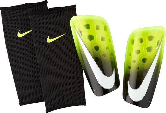 Nike Mercurial Lite ScheenbeschermerVolwassenen - zwart/geel/wit Maat S:  lengte 150-160cm | bol.com