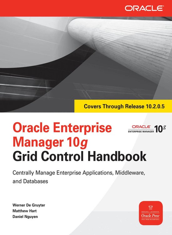 Oracle Enterprise Manager 10G Grid Control Handbook - cover