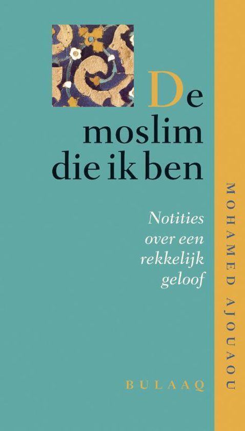 Cover van het boek 'De moslim die ik ben' van M. Ajouaou