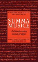 Cambridge Musical Texts and Monographs- Summa Musice