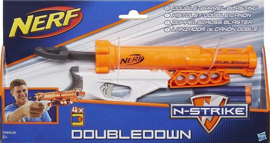 Nerf double cheap down