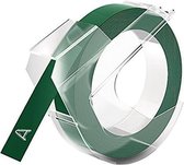LABELTAPE DYMO 9MMX3M ROL GLOSSY VINYL PROF GROEN - 1 STUK