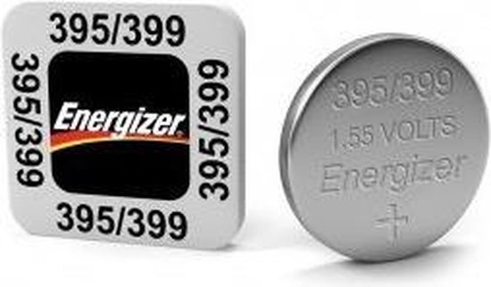 1 Stuk - Energizer 395 / 399 SR927SW 52mAh 1.55V knoopcel batterij | bol.com