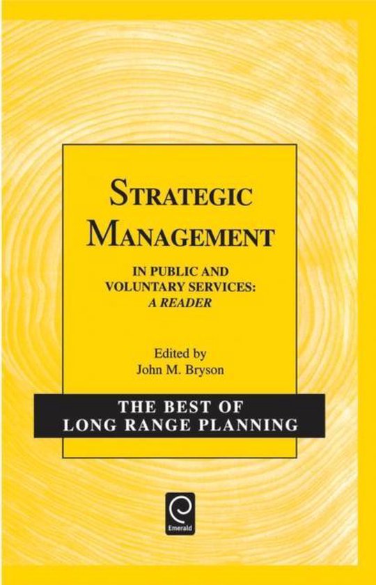 Strategic Management in Public and Voluntary Services