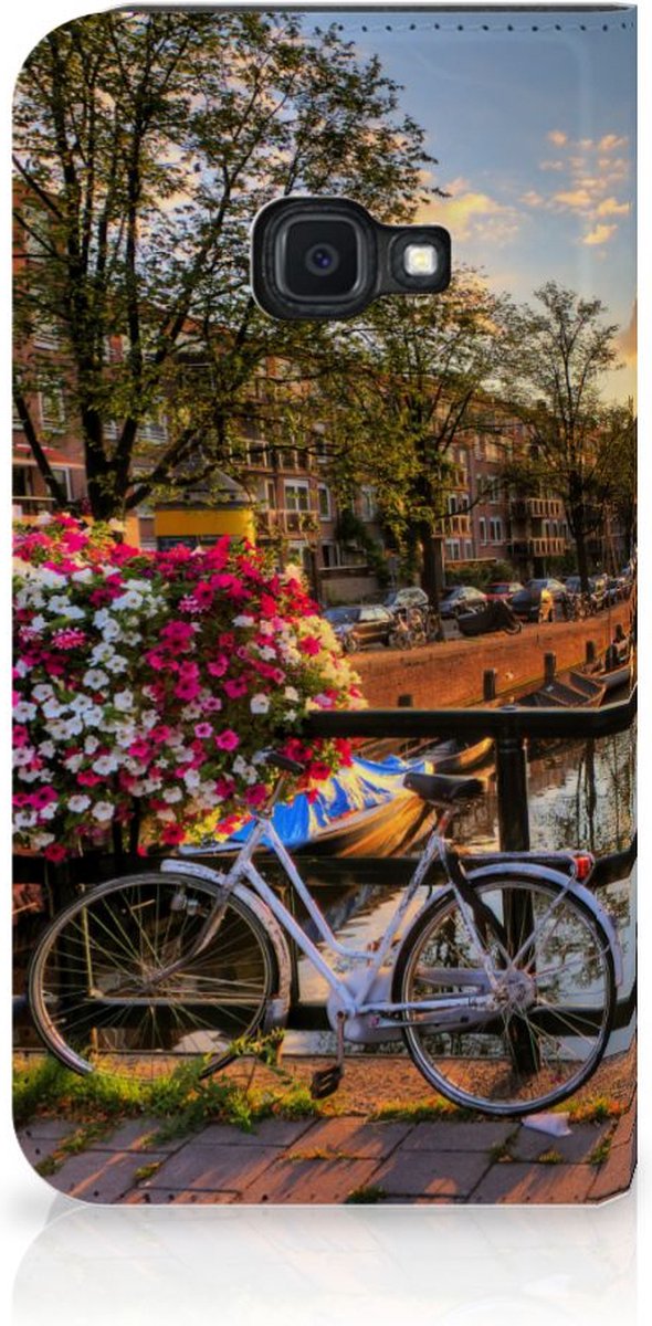 Book Case voor Samsung Galaxy Xcover 4s Book Cover Amsterdamse Grachten