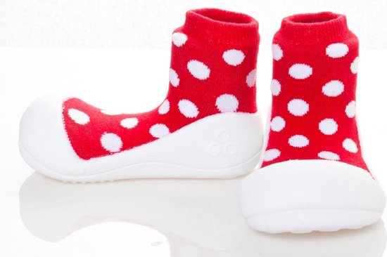 Attipas Polka Dot rood peuterschoenen, maat 20 | bol.com