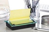 Post-it® Z-Notes Dispenser, Design, Voor zowel 76 x 76 mm als 76 x 127 mm  Post-it® Z-Notes + 1 x  Post-it® Z-Notes Canary Yellow™, 76 x 127 mm, 100 Blaadjes/Blok