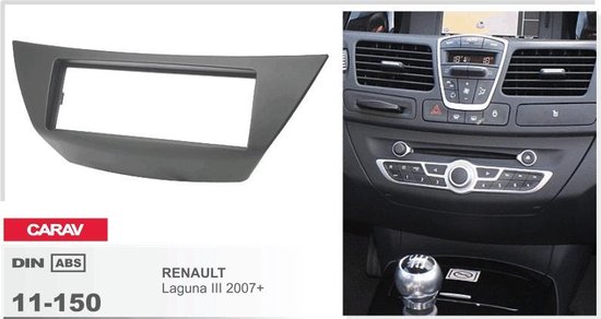 Cadre 1-DIN RENAULT Laguna III 2007+ Audiovolt 11-150