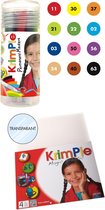 Krimpie Permanent Markers + Krimpie - Magic Plastic - Transparant