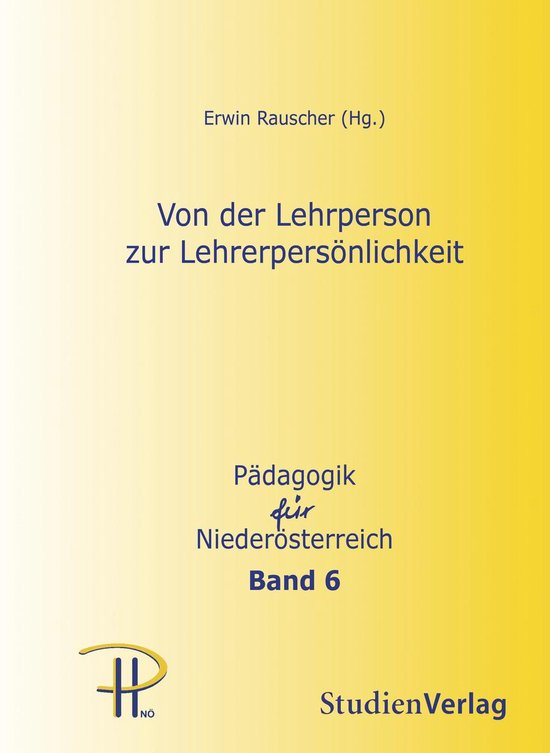 Von der Lehrperson zur Lehrerpersönlichkeit - cover