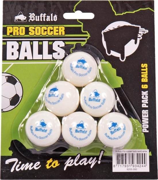 Balles pour baby-foot 'standard' - 12 pièces