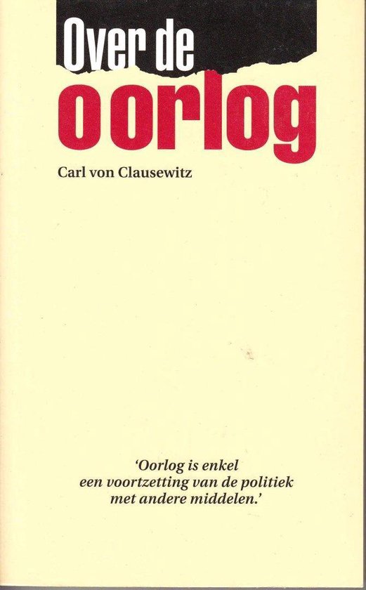 Over de oorlog - cover