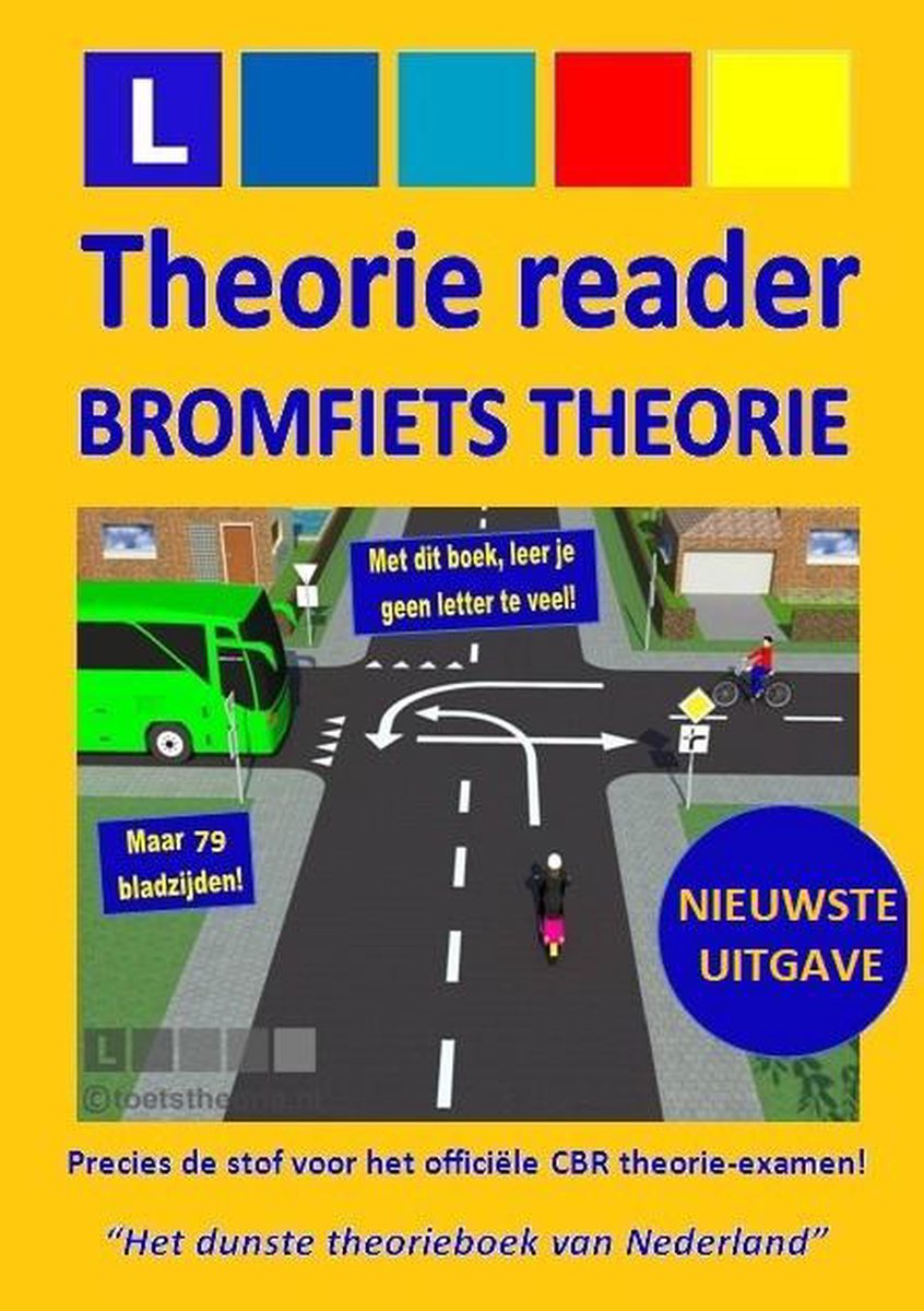 Theorie Reader bromfiets/brommobiel, scooter theorie 2022 (AM) - INCL  vragen over ELK | bol.com
