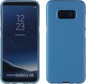 MP Case Samsung Galaxy S8 Siliconen Hoesje TPU Blauw Back Cover voor Samsung Galaxy S8 Back Case