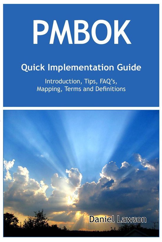 PMBOK Quick Implementation Guide - Standard Introduction, Ti ... - cover