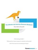 The Ultimate Job Interview Research Workbook