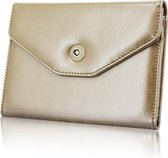 Goodline® - Paspoorthoesje / Paspoorthouder - PURSE - Champagne Goud