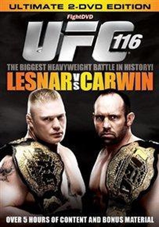 Cover van de film 'UFC 116 - Lesnar vs. Carwin'