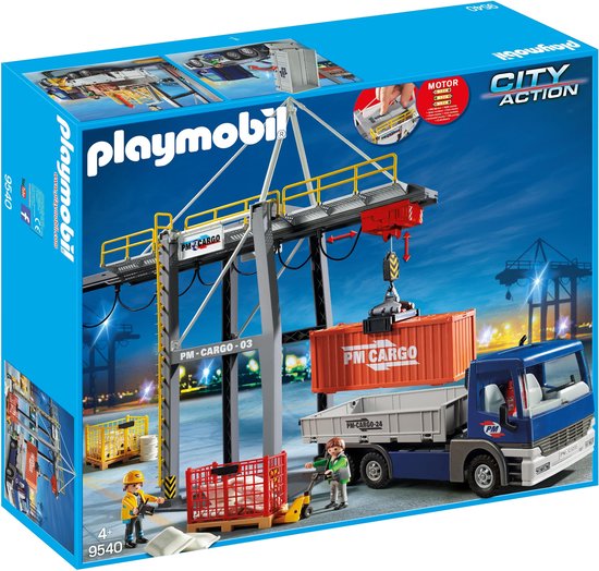 Playmobil nr. 9540 "Elektrische Laadkade met Cargotruck" | bol.com