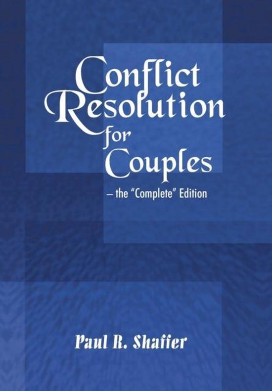 Conflict Resolution for Couples - cover