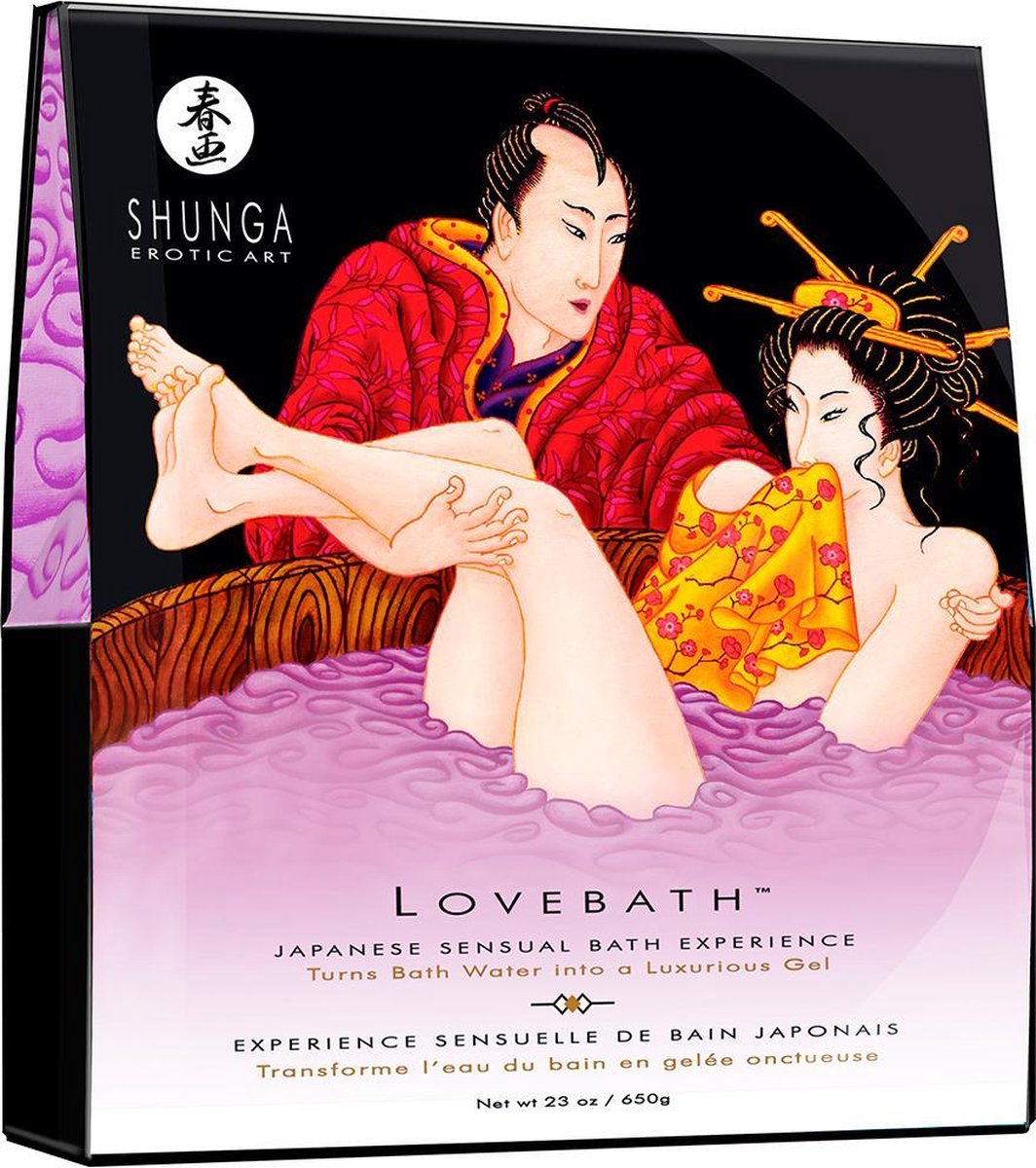 Goedkoopste Shunga Lovebath Sensual Lotus (verandert je badwater in gel