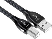 Audioquest Carbon USB A naar USB B Kabel - Hifi USB Kabel - 3m