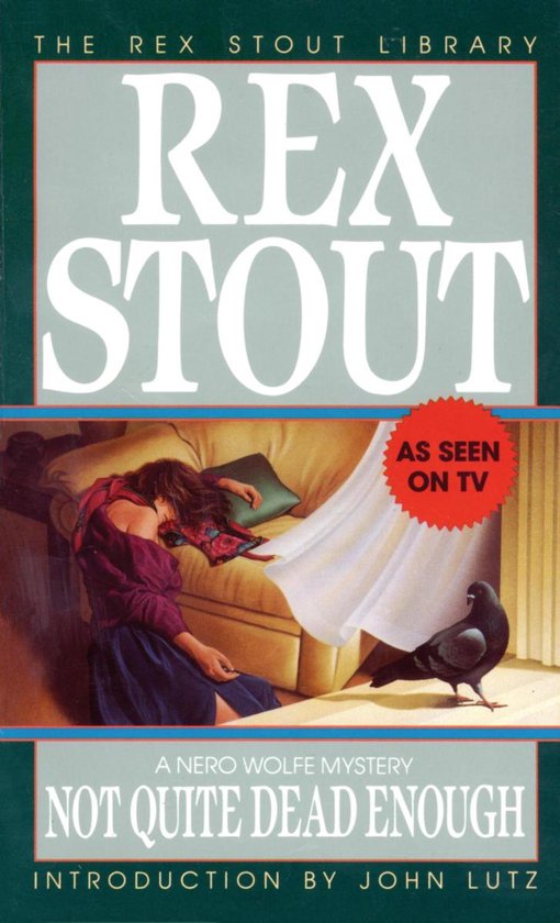 Nero Wolfe 10 - Not Quite Dead Enough - cover