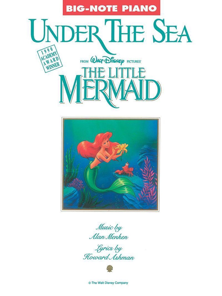 Bol Com Under The Sea From The Little Mermaid Sheet Music Ebook Alan Menken