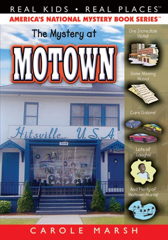 Real Kids! Real Places! 43 - The Mystery at Motown - cover