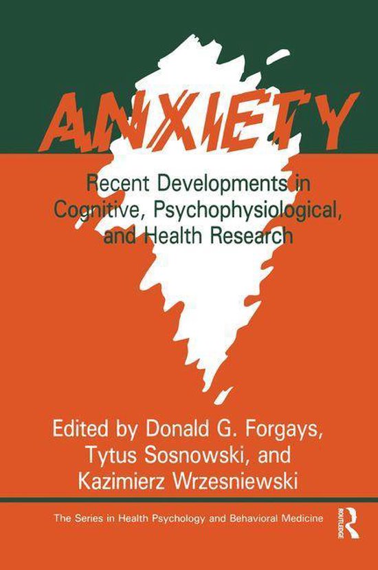 Series in Health Psychology and Behavioral Medicine - Anxiet ... - cover