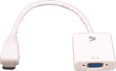 Adapter HDMI naar VGA V7 CBLHDAV-1E Wit