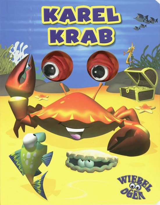 Cover van het boek 'Karel krab'