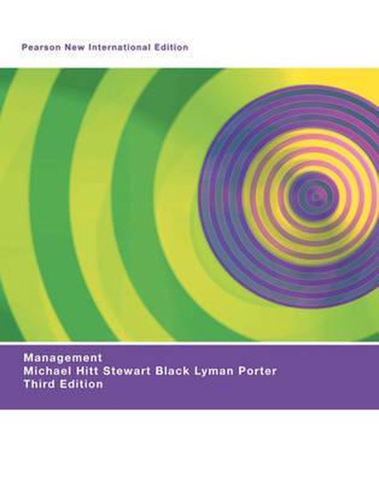 Management Pearson International Edition, plus MyManagementLab without