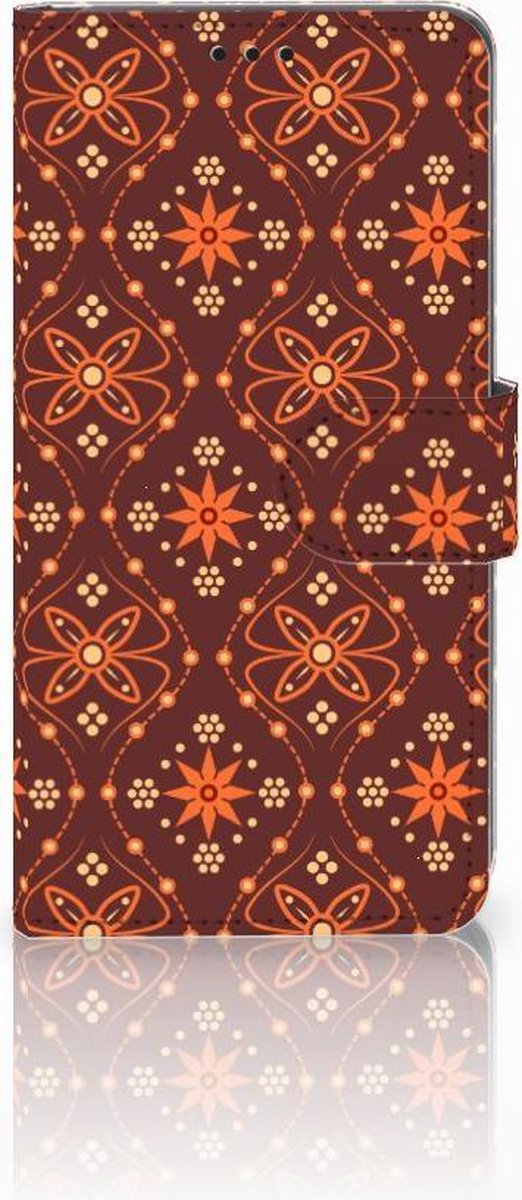 Samsung Galaxy S10 Telefoon Hoesje Batik Brown