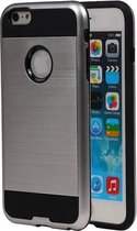 Tough Armor TPU Hoesje voor iPhone 6 Plus Zilver