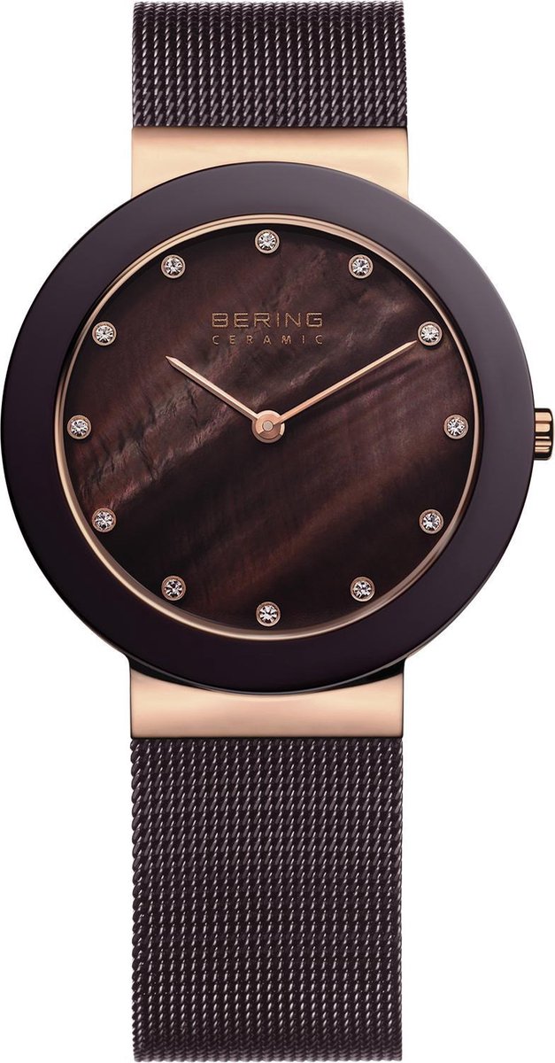 BERING 11435-262 - Horloge - Staal - Rosékleurig - Ø 35 mm