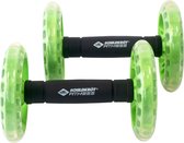 Schildkröt Fitness - Set Van 2 Dual Rollers - Groen/Zwart